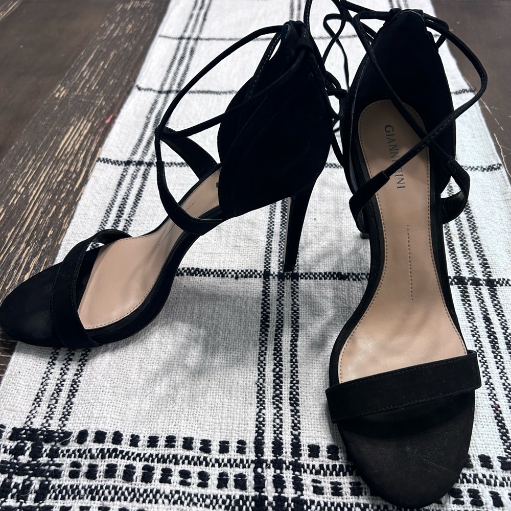 DayMay Gianni Bini lace up heels 10